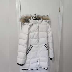 Pajar white parka, winter jacket, size M
